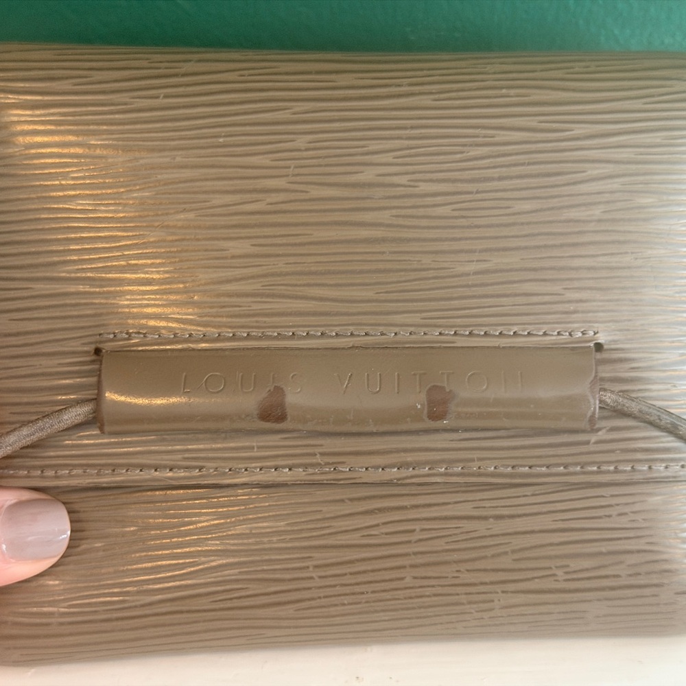 Louis Vuitton Beige Epi Wallet